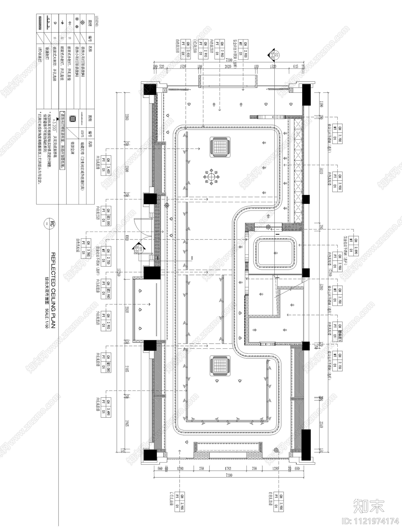 家纺门市专卖店设计施工图cad施工图下载【ID:1121974174】