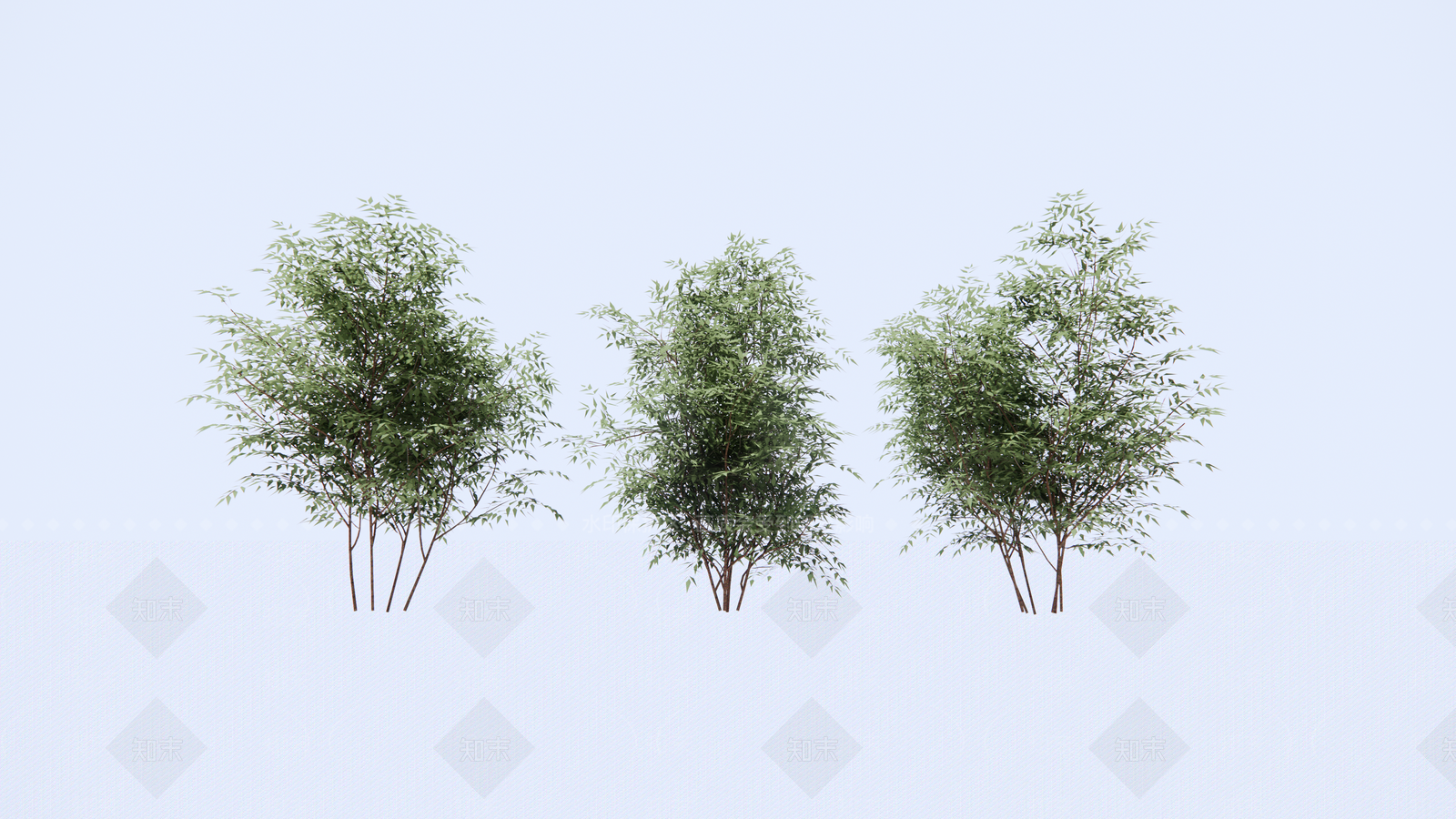 南天竹SU模型下载【ID:1122015019】