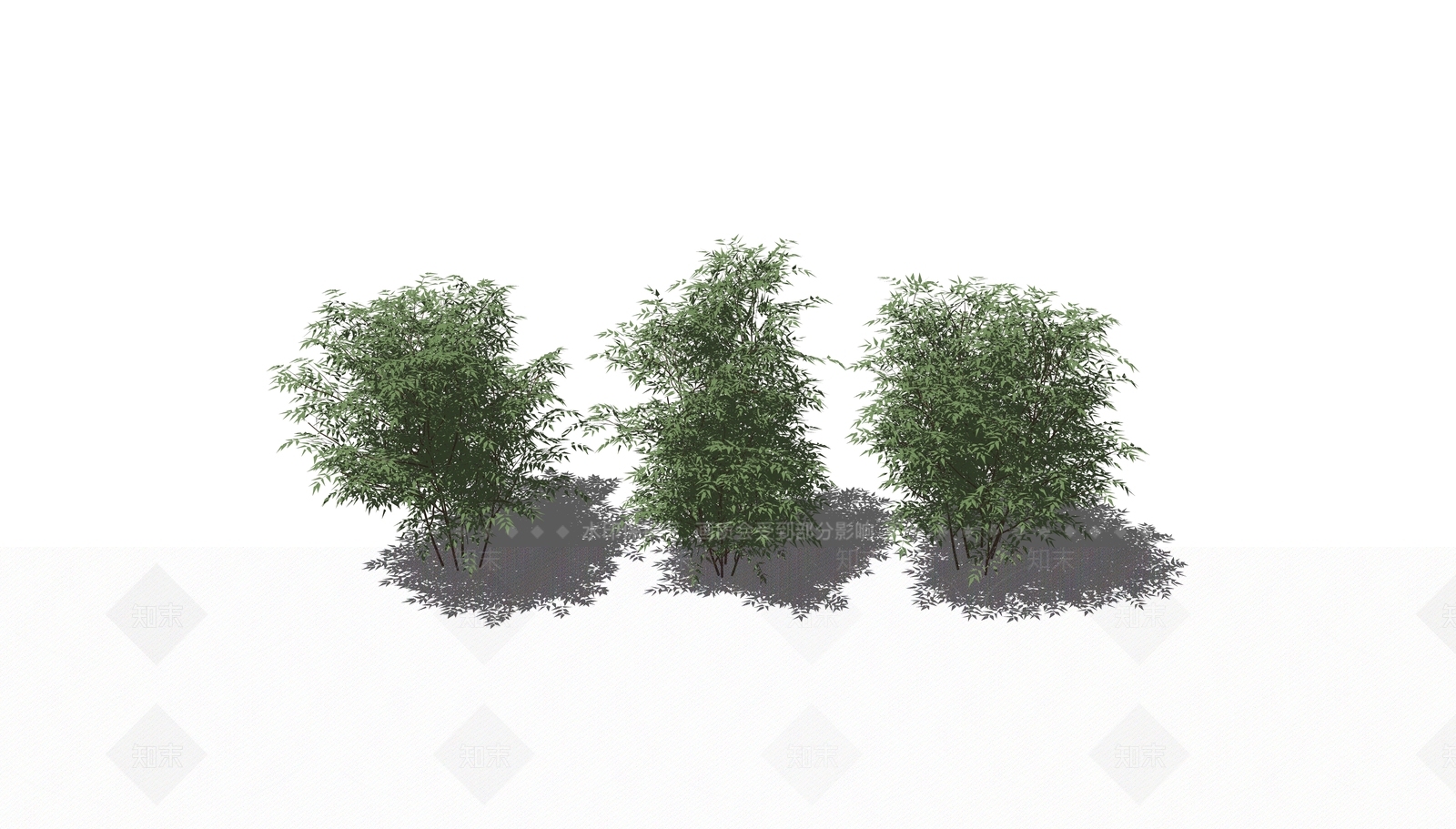 南天竹SU模型下载【ID:1122015019】