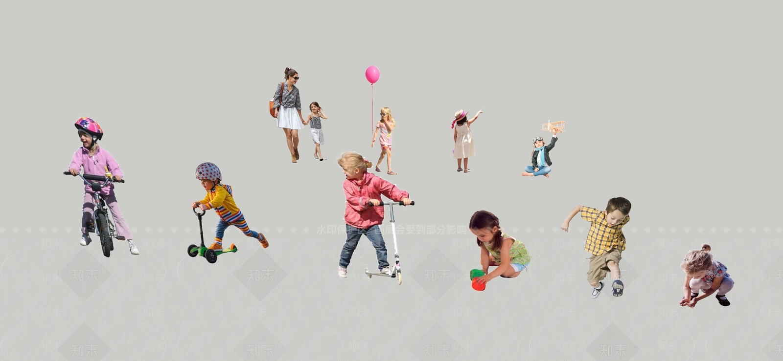 2D儿童人物SU模型下载【ID:1122513896】