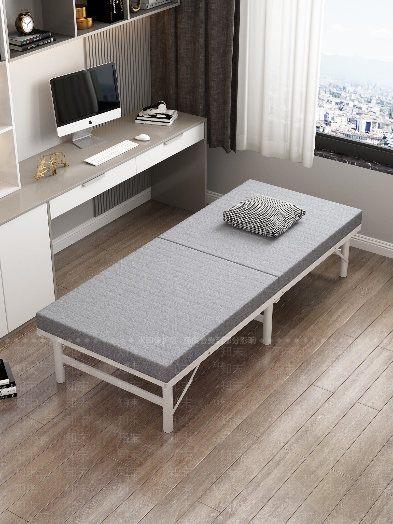 现代折叠床3D模型下载【ID:1122104564】