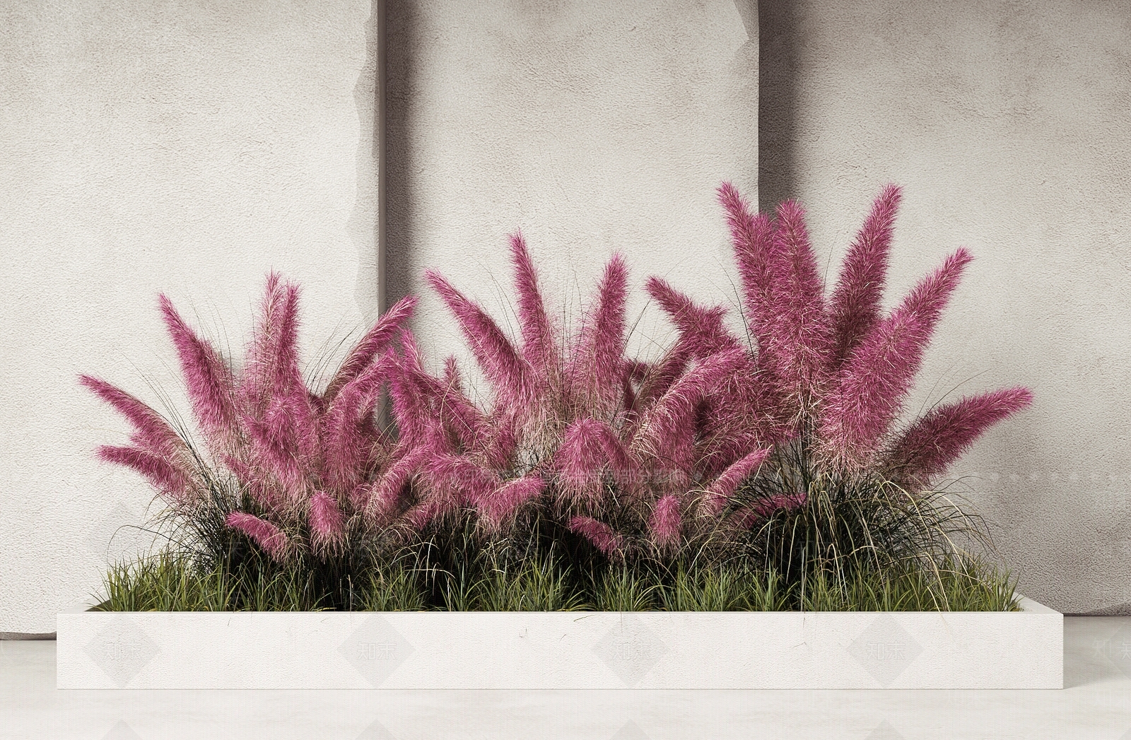 植物堆3D模型下载【ID:1122107406】