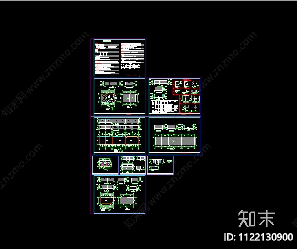 现代集装箱施工图下载【ID:1122130900】