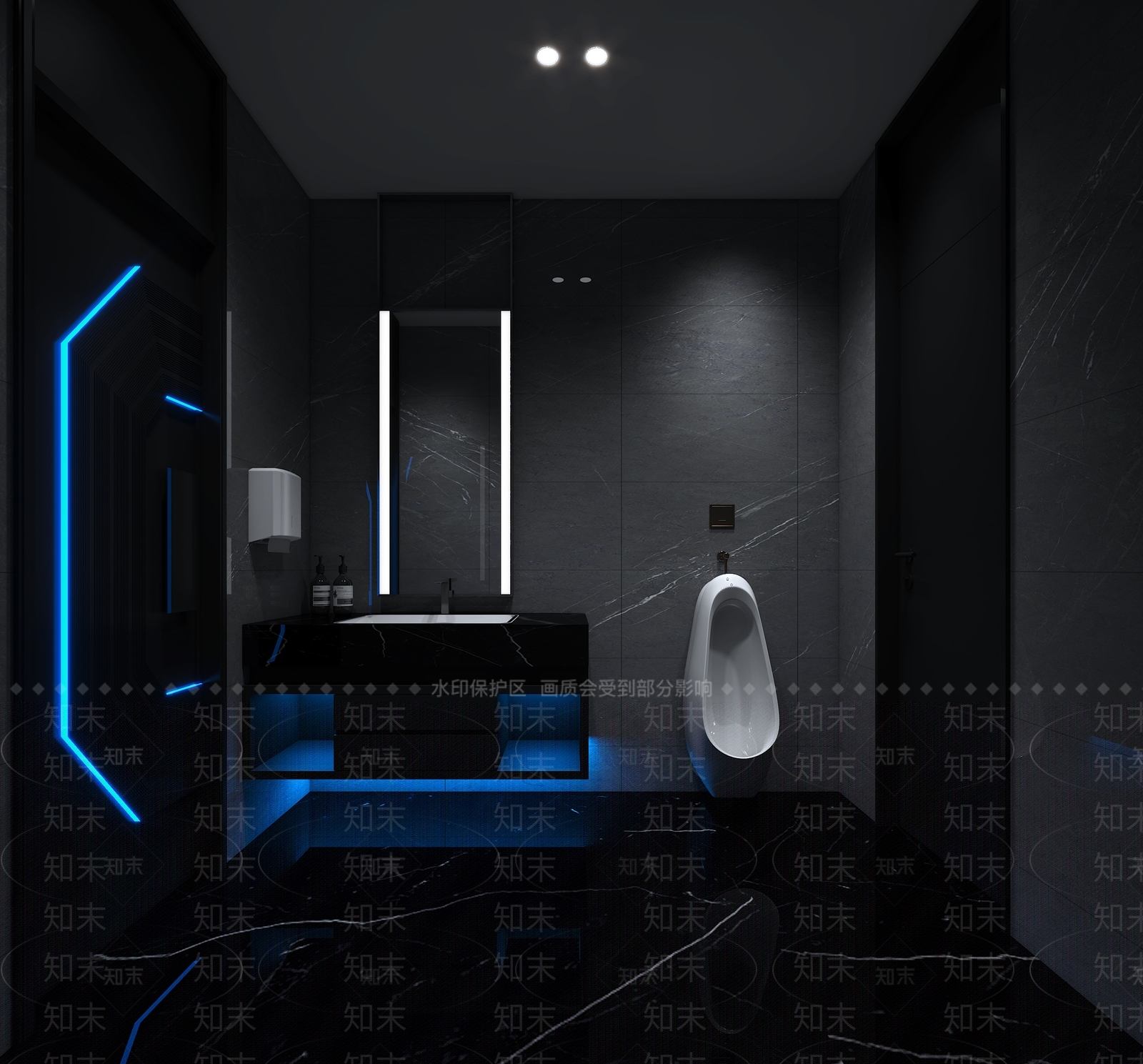 现代KTV包厢3D模型下载【ID:1122143427】