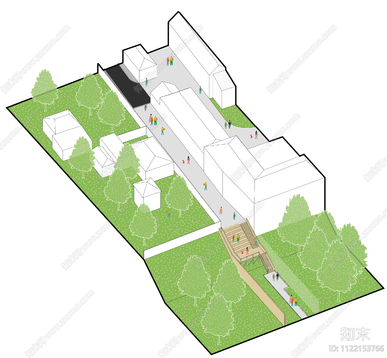 俄罗斯帕乔达普街区景观方案文本下载【ID:1122153766】