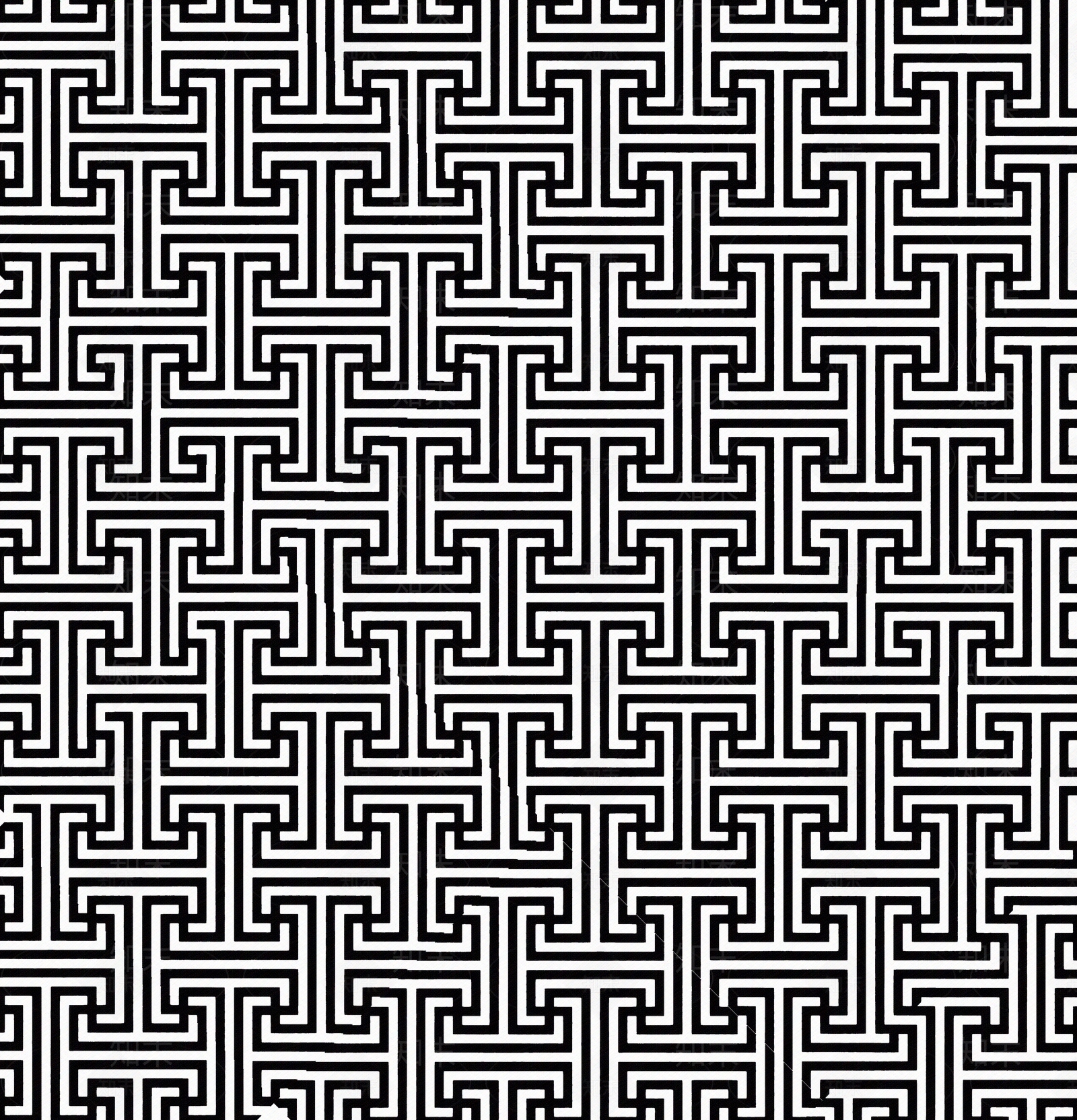 中式图案黑白凹凸贴图下载【ID:1122171376】