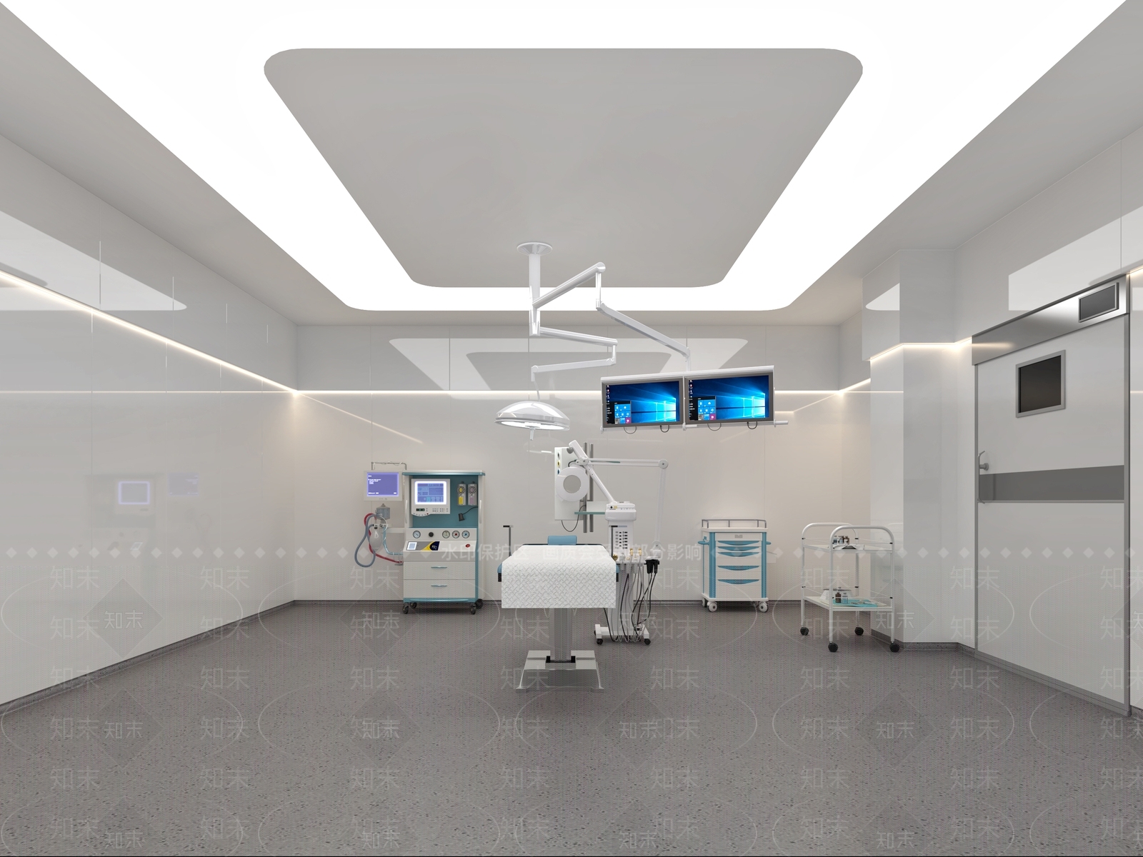 现代医院检查室3D模型下载【ID:1122191394】