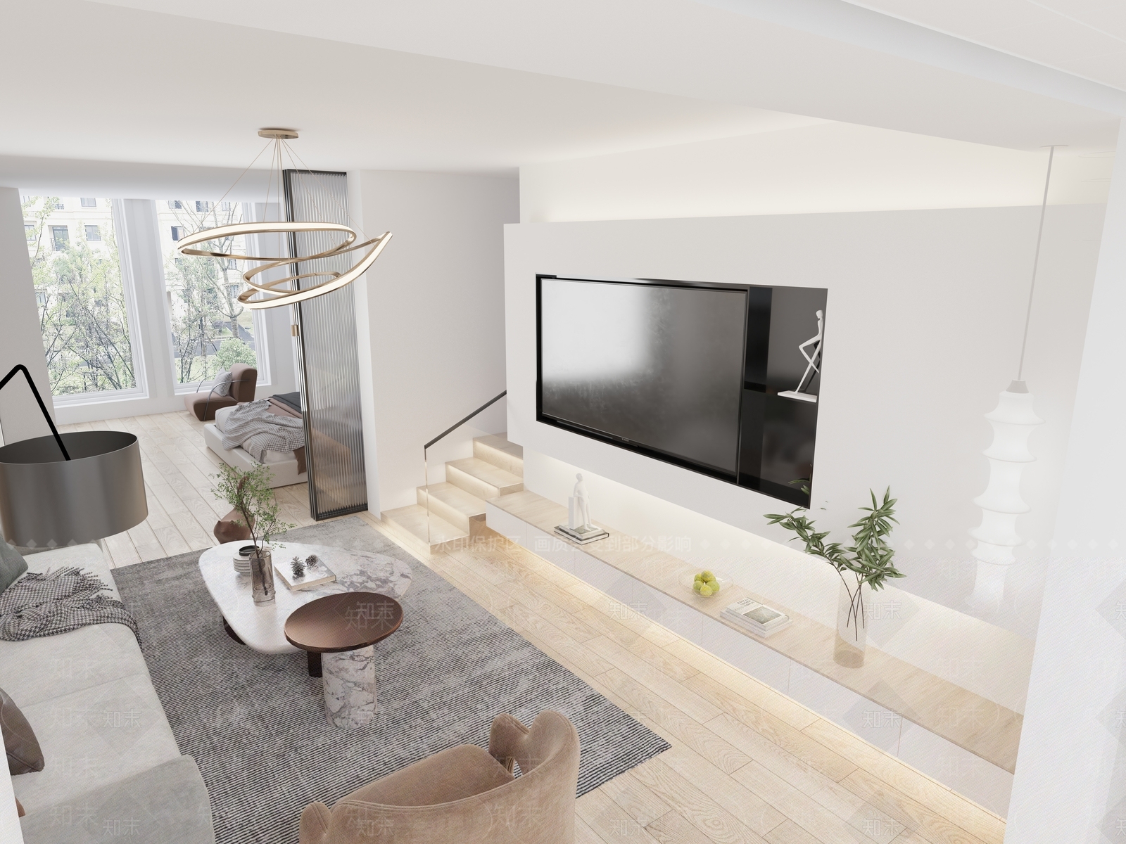 北欧公寓3D模型下载【ID:1122698507】