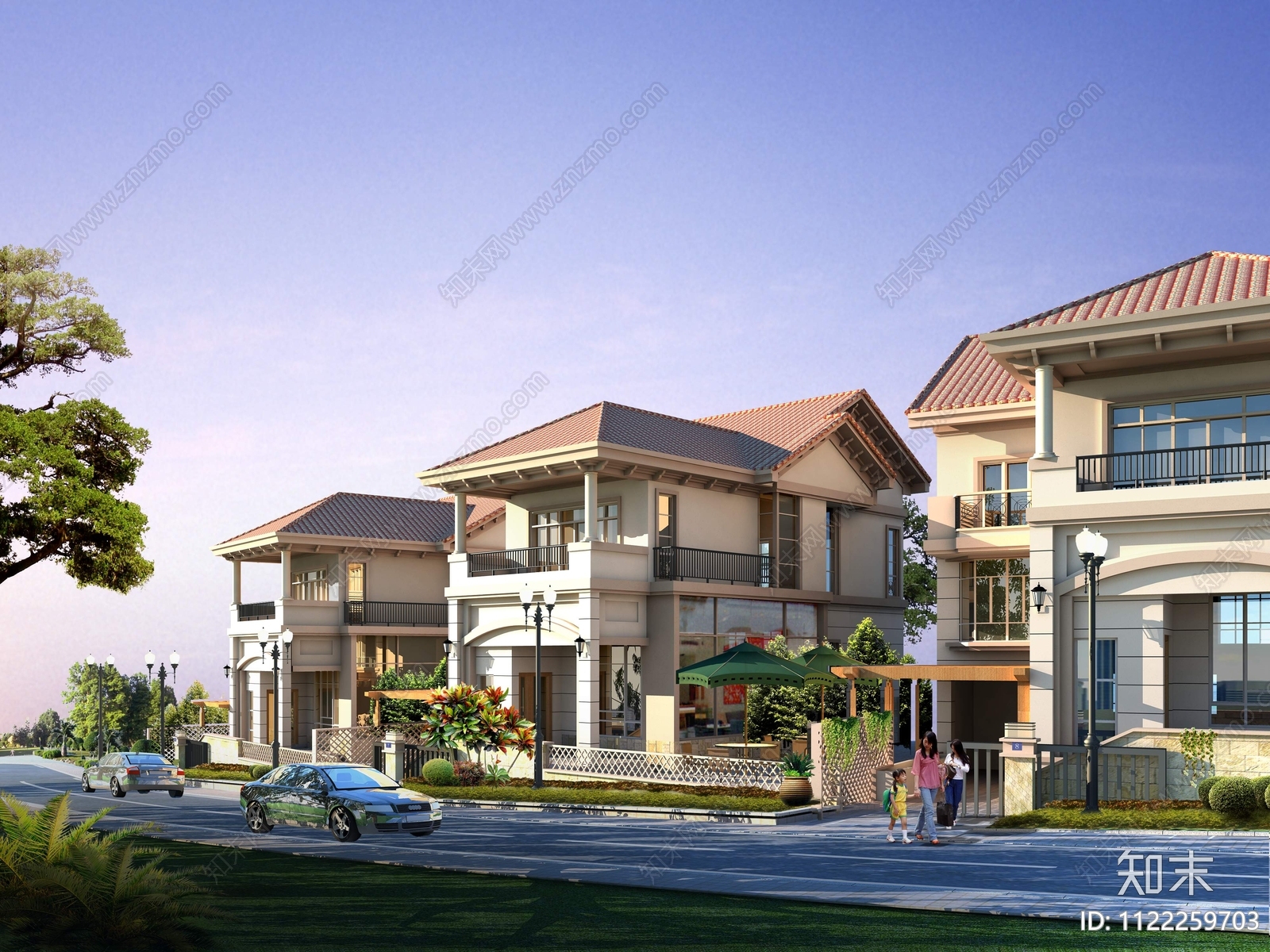 现代别墅CAD详图施工图下载【ID:1122259703】