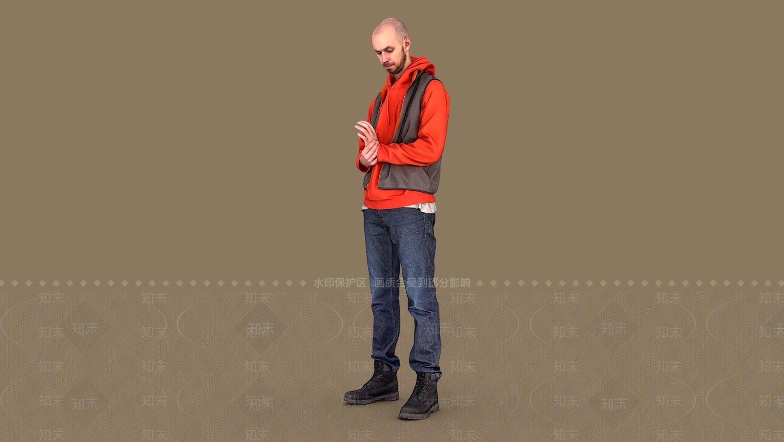 男人SU模型下载【ID:1122269999】