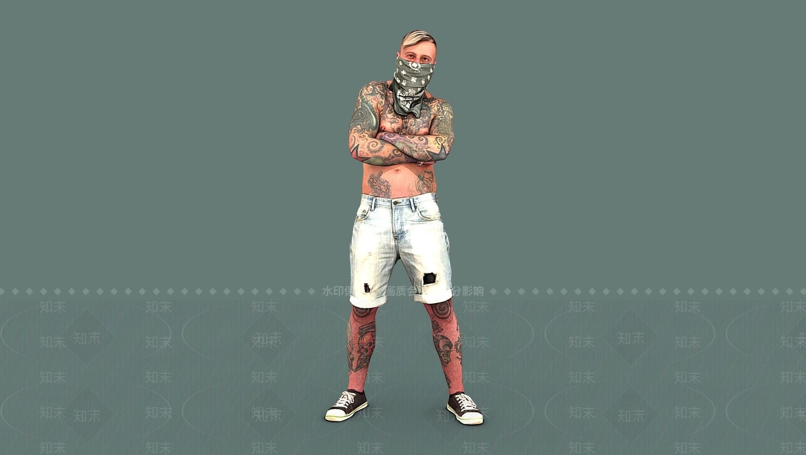 男人SU模型下载【ID:1122270041】