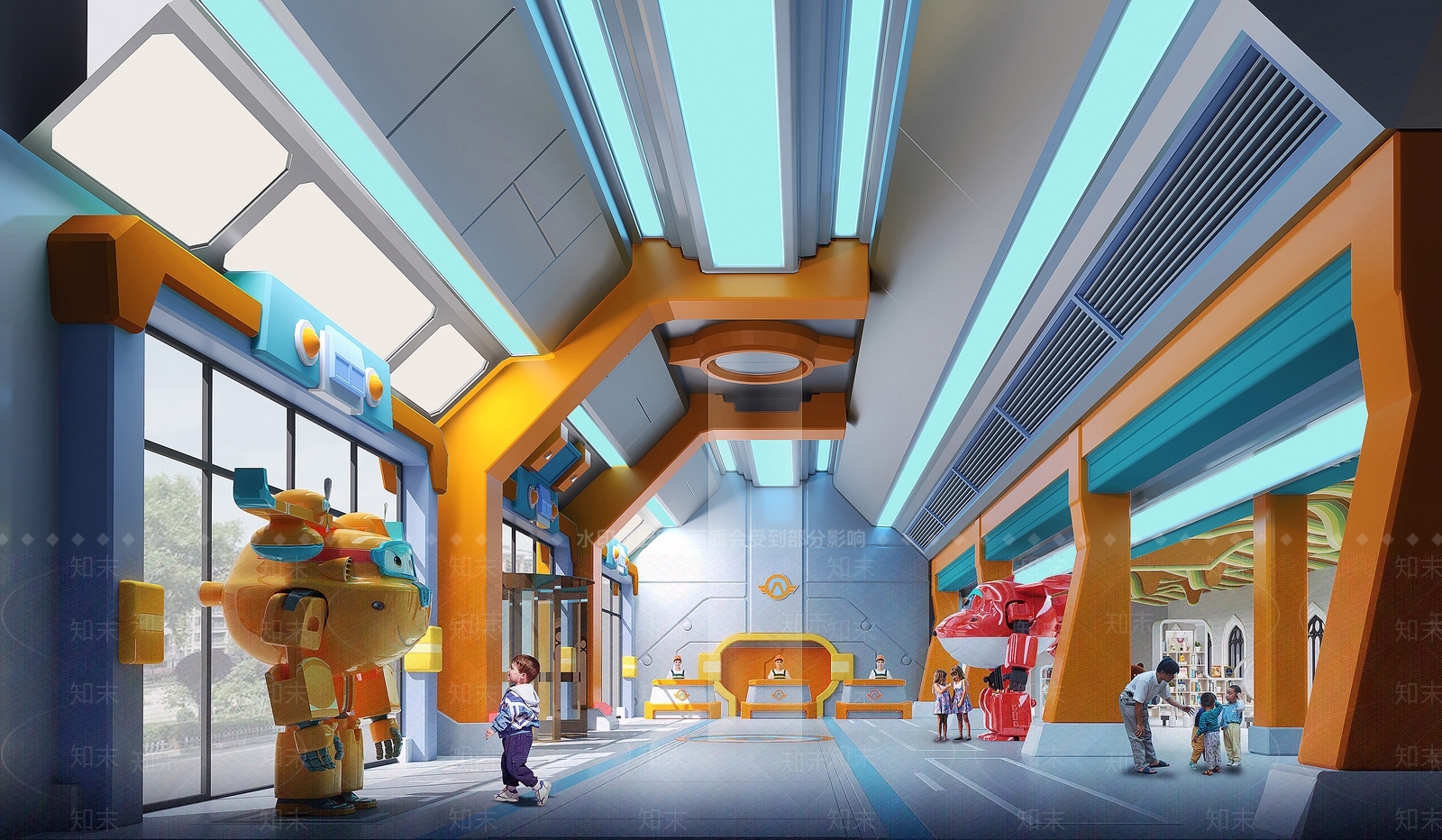 现代儿童玩具店3D模型下载【ID:1122334117】