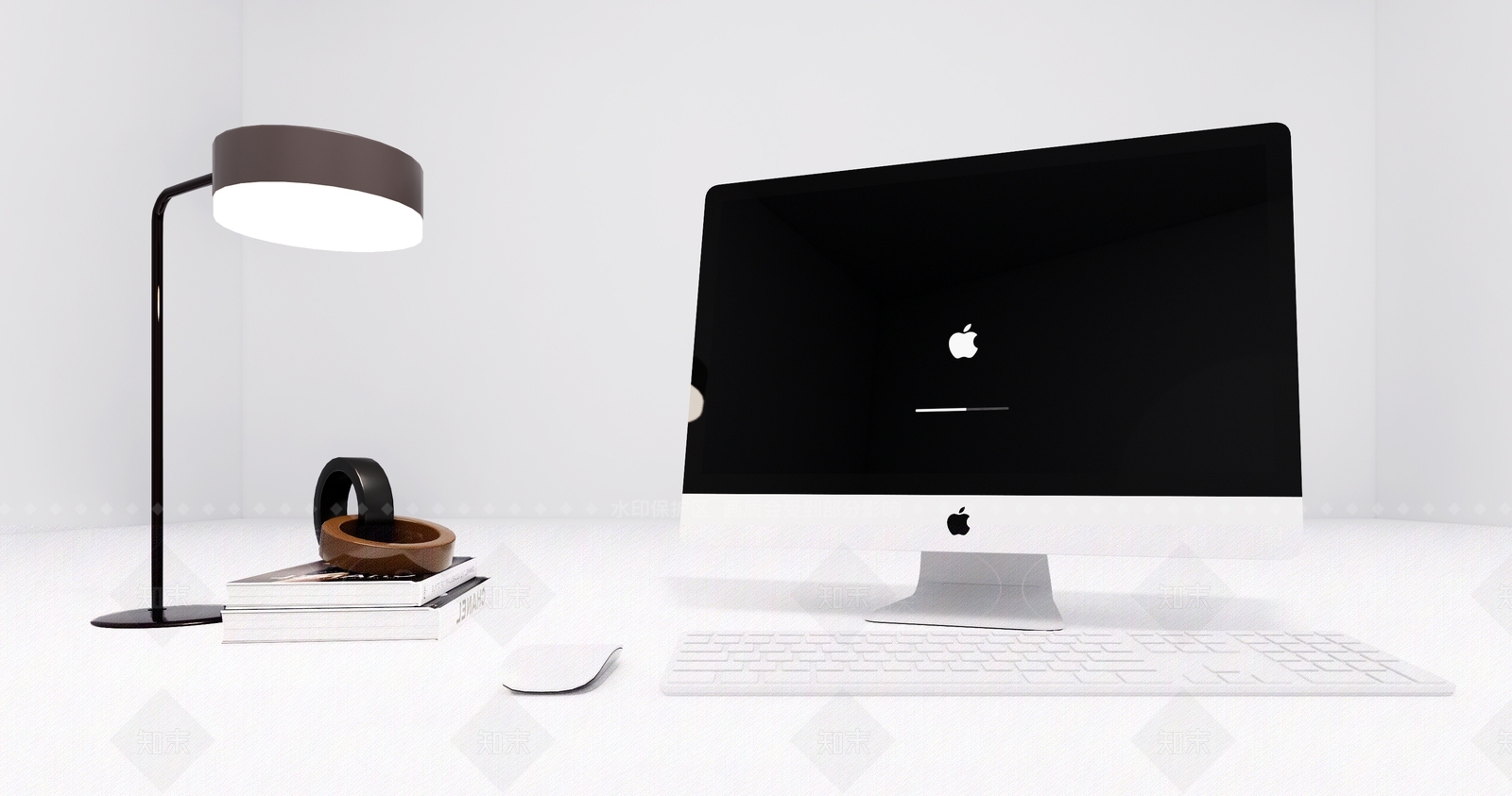 台式电脑SU模型下载【ID:1122348100】