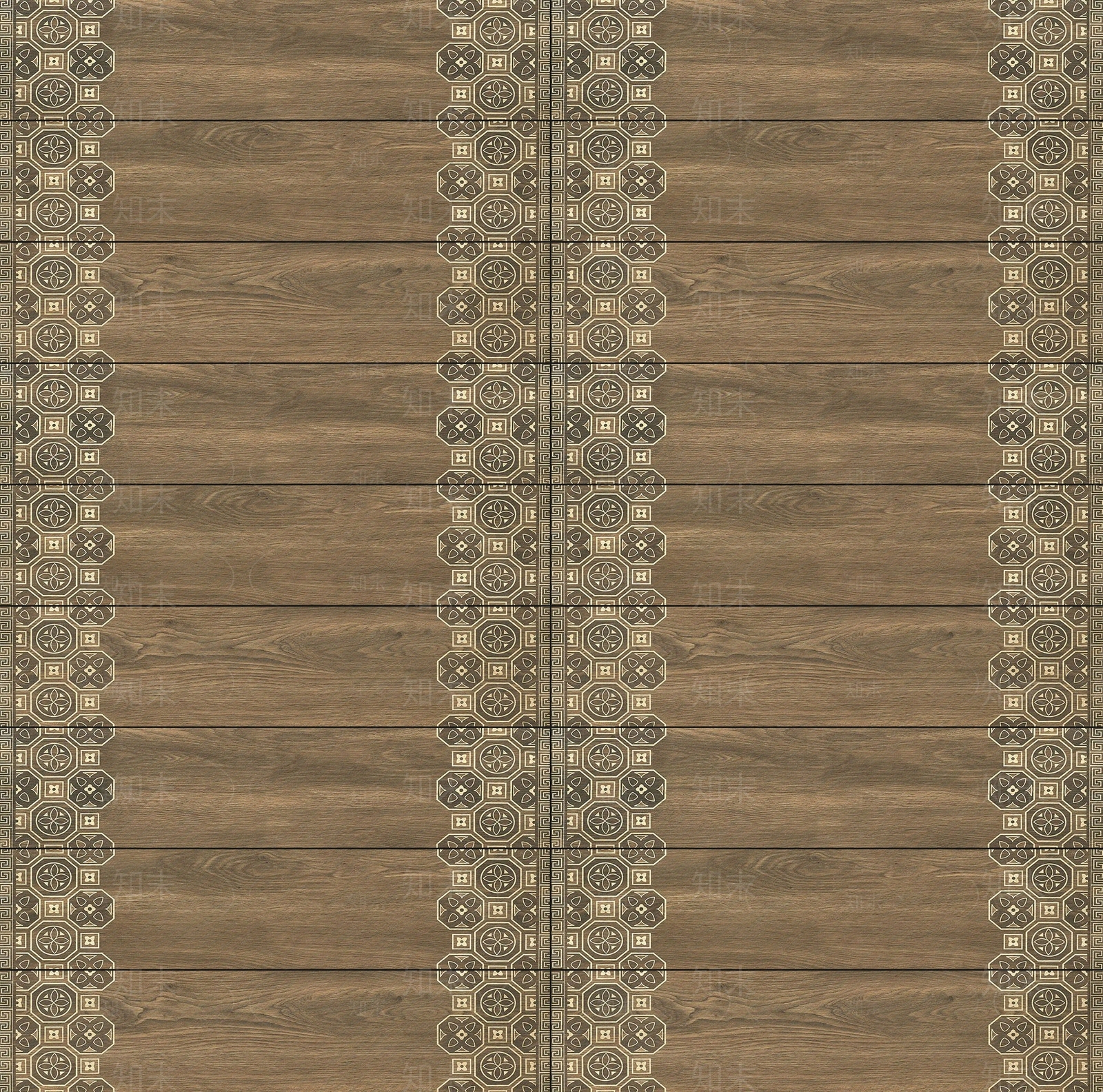 中式复古拼花木地板贴图下载【ID:1122375426】
