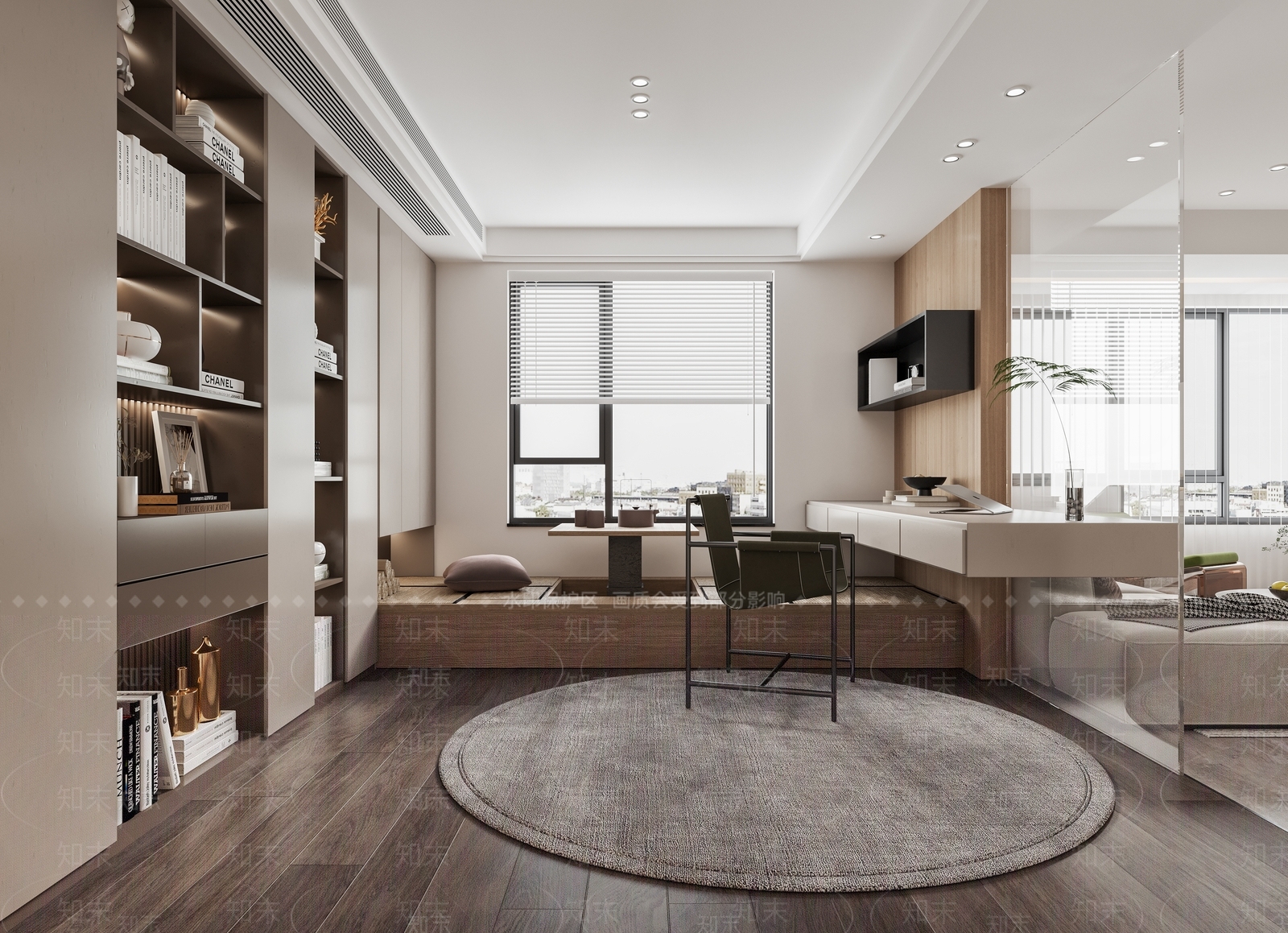 现代家居卧室3D模型下载【ID:1221534255】