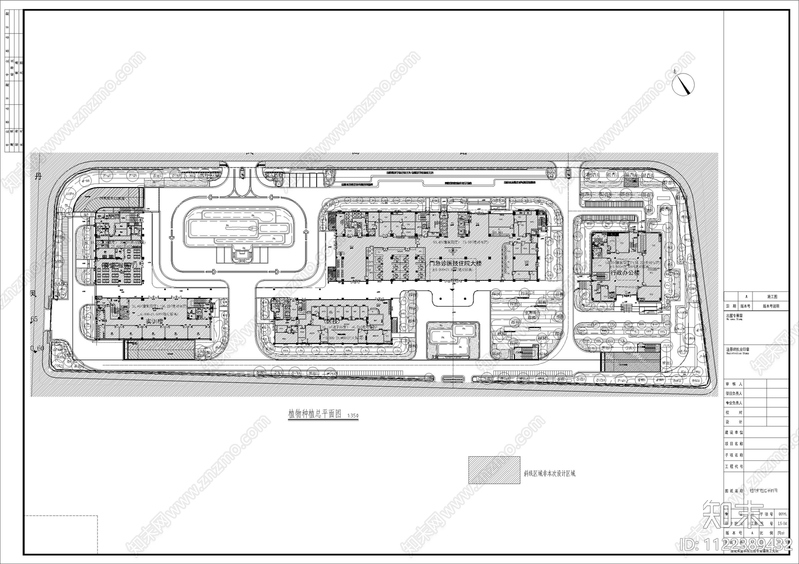 景观平面图cad施工图下载【ID:1122389432】