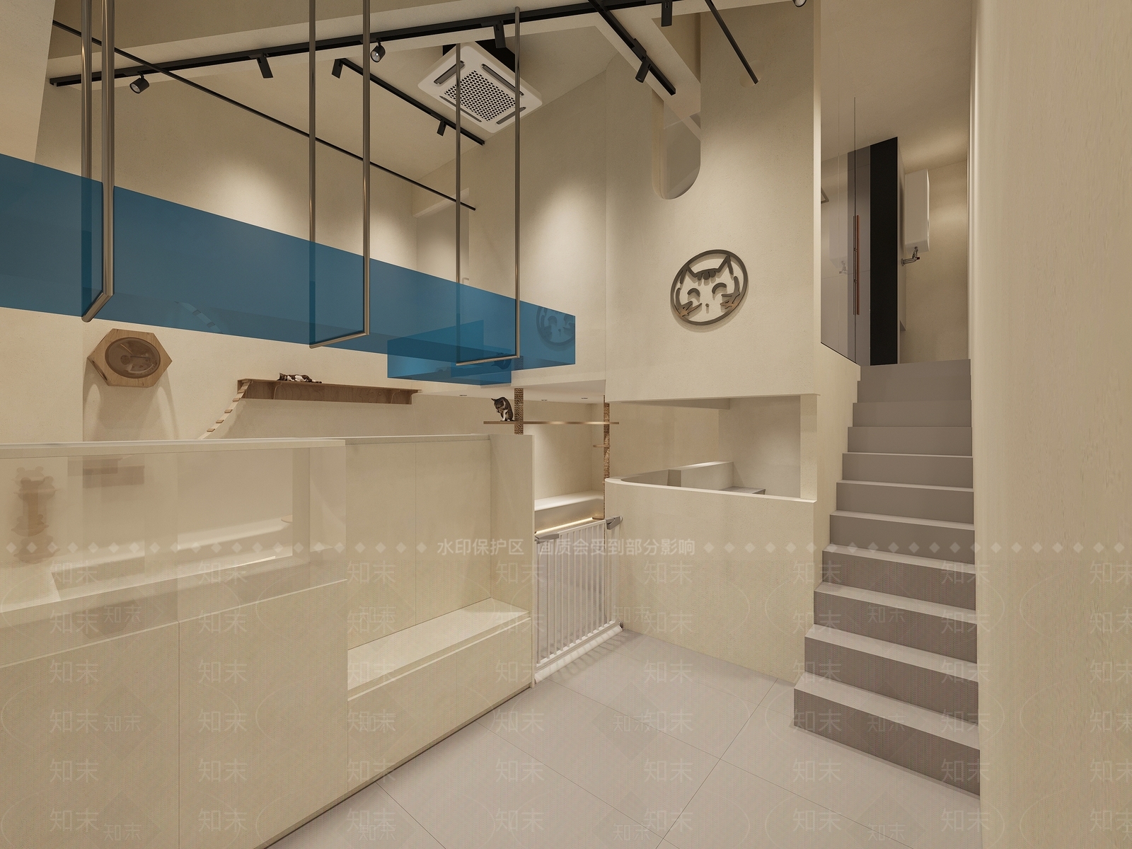 现代宠物店3D模型下载【ID:1122525033】