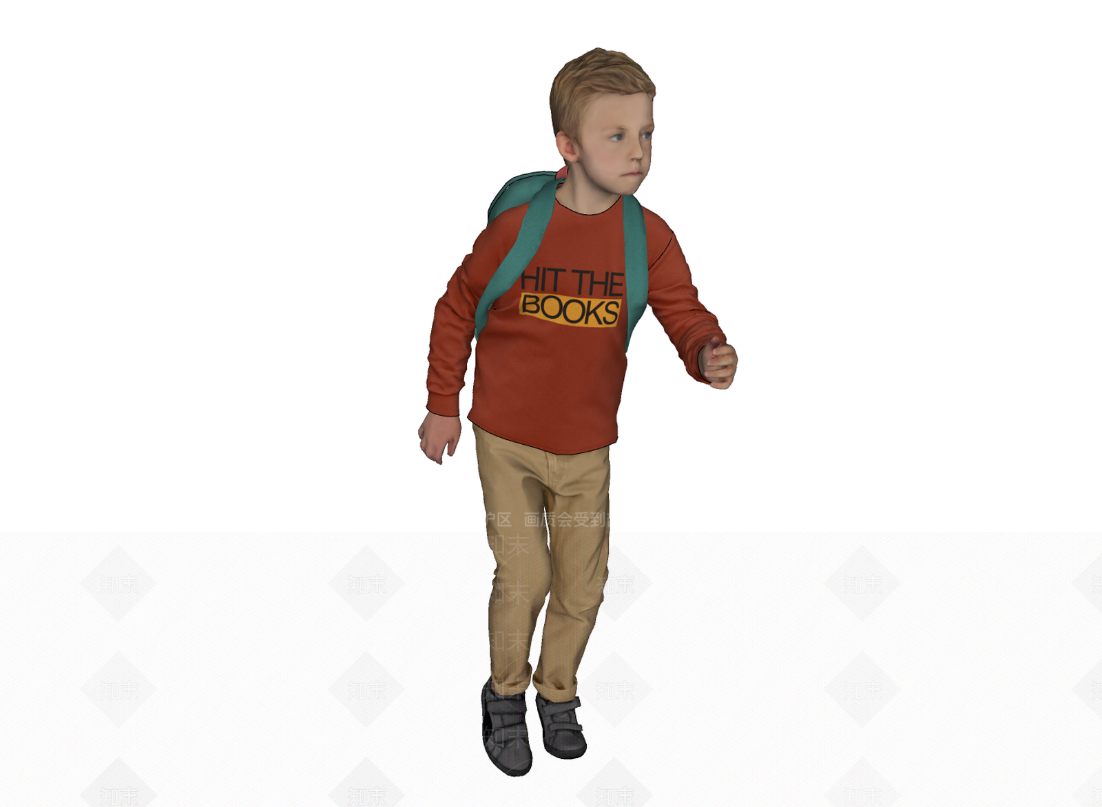 男孩SU模型下载【ID:1122576935】