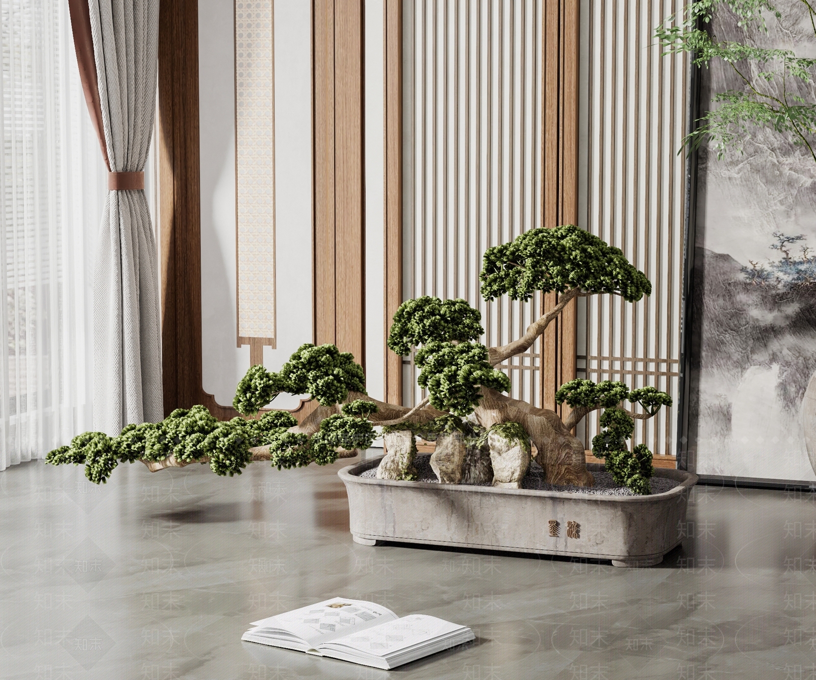 绿植3D模型下载【ID:1122593865】