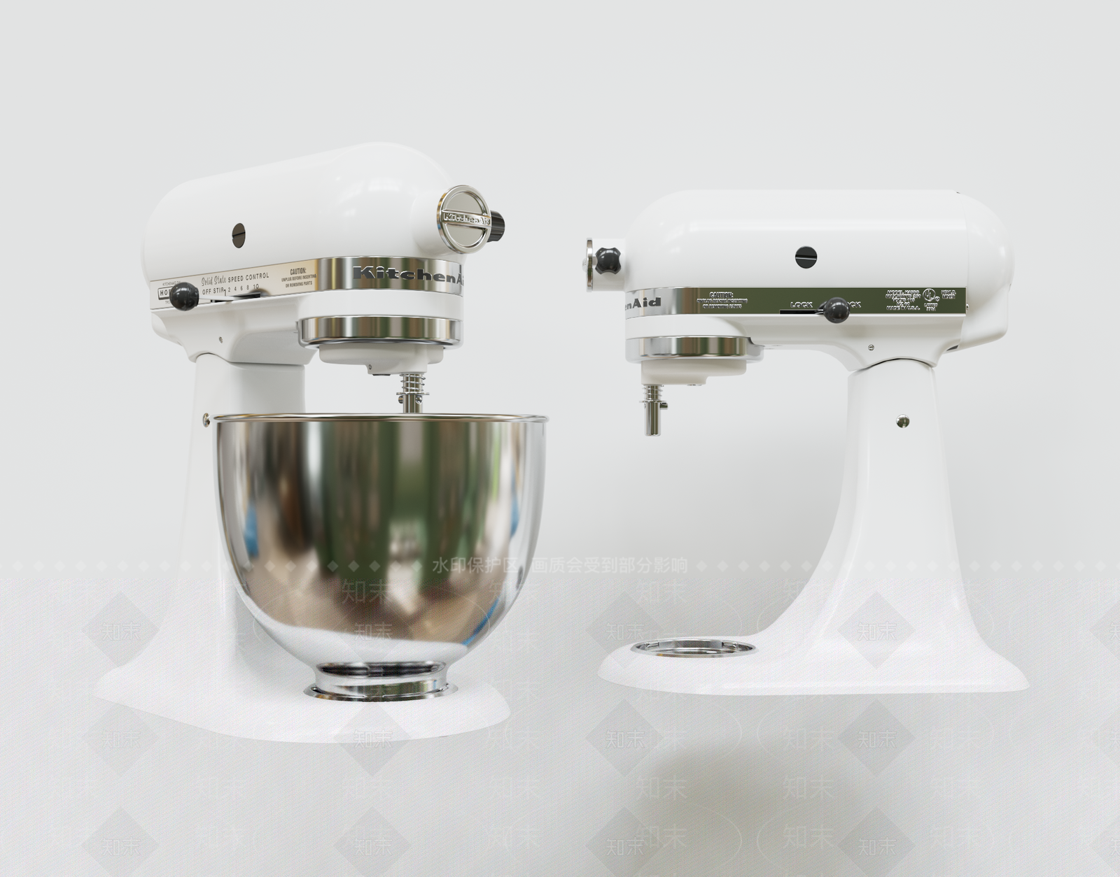 搅拌机3D模型下载【ID:1122614606】