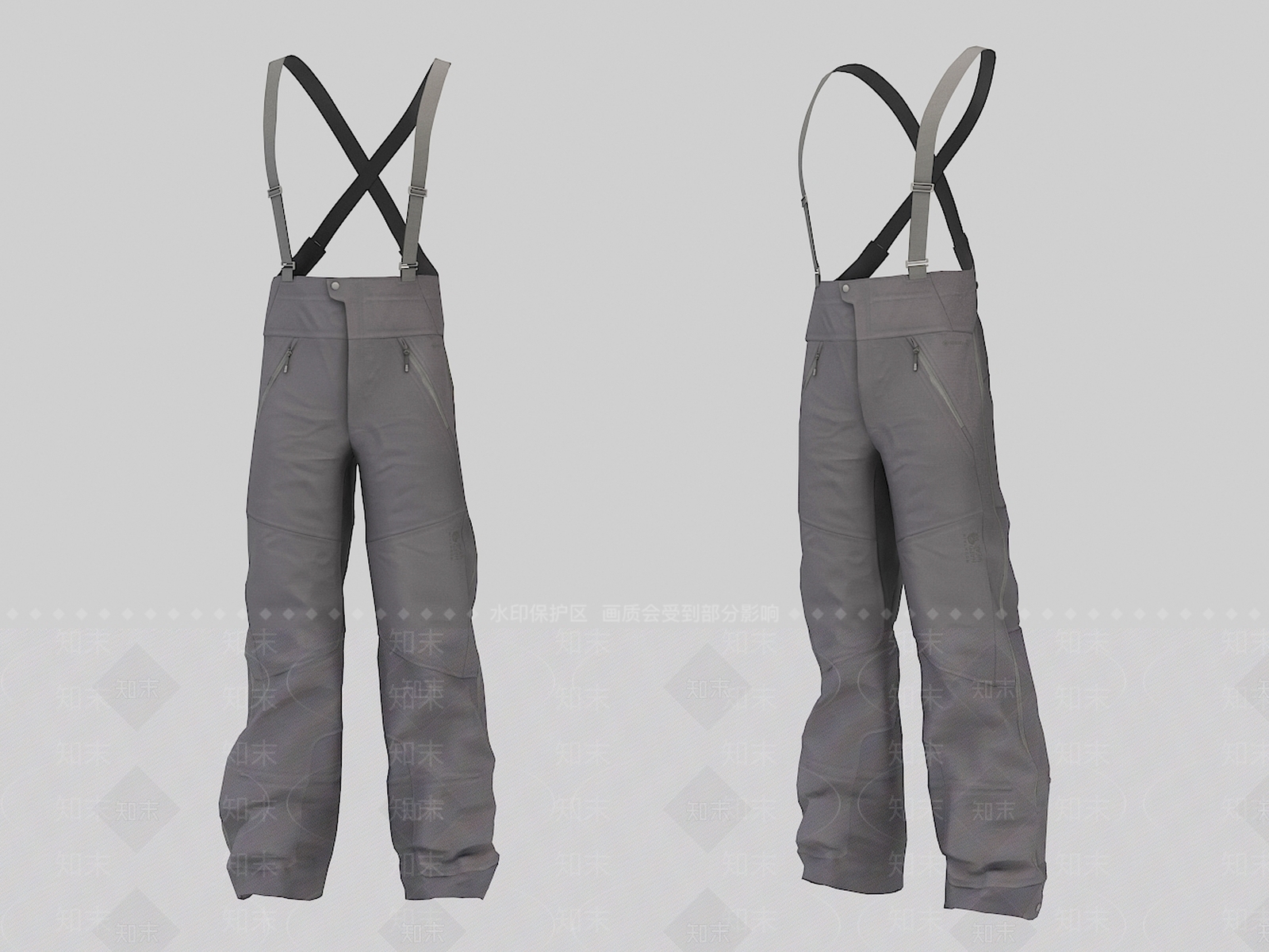 裤子SU模型下载【ID:1122624822】