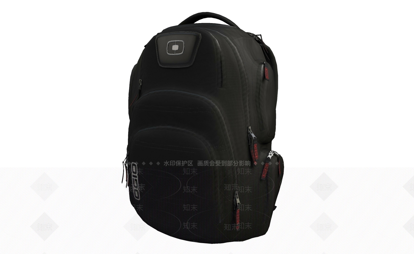 书包SU模型下载【ID:1122638954】