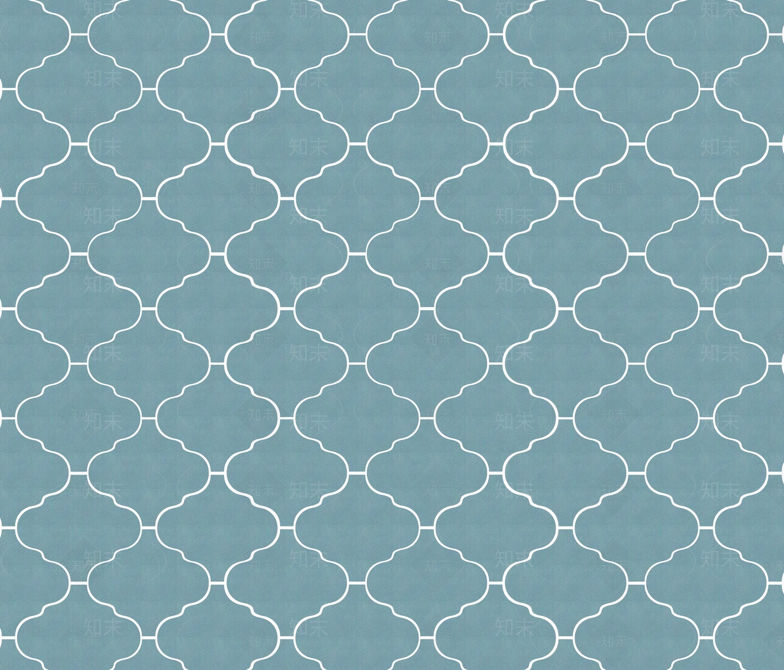 蓝青色灯笼图形平铺壁纸贴图下载【ID:1122639519】