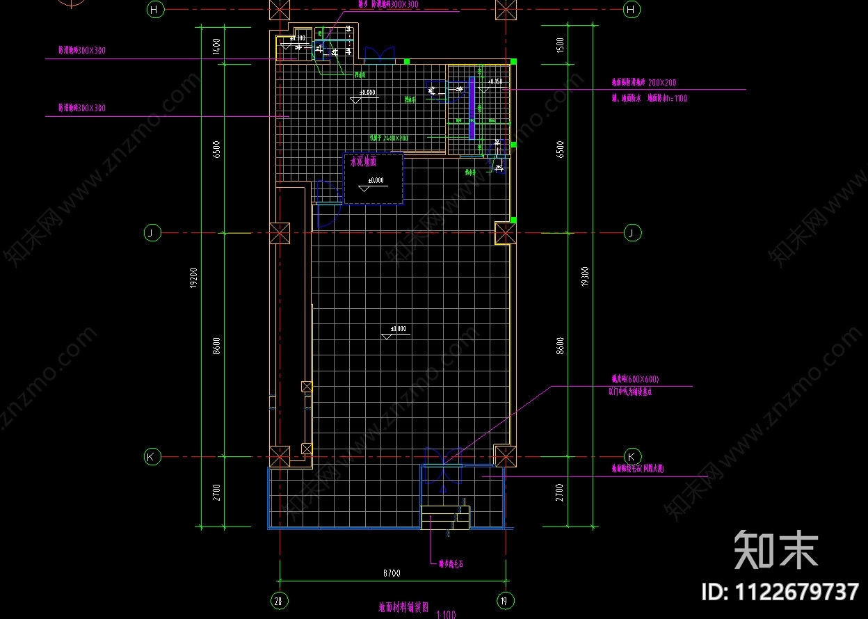 便利店CAD图纸cad施工图下载【ID:1122679737】