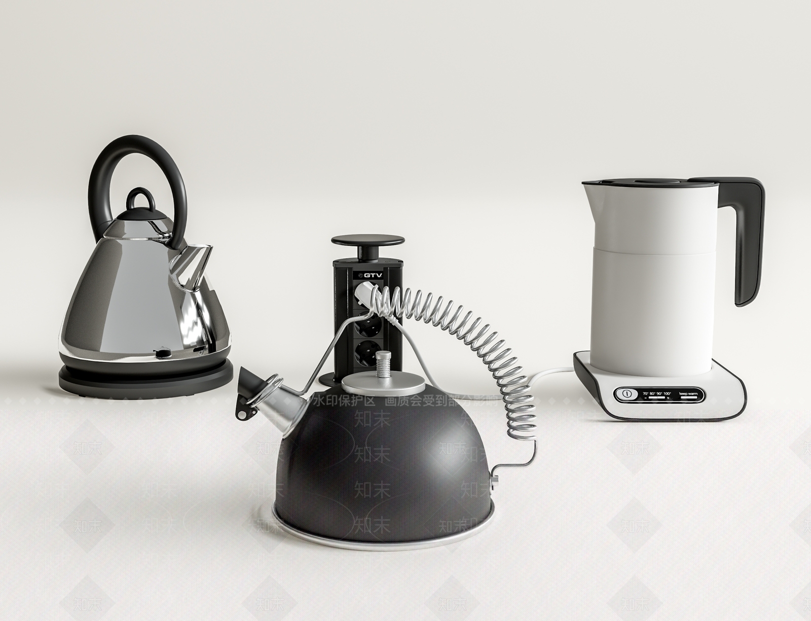 热水壶SU模型下载【ID:1122751114】