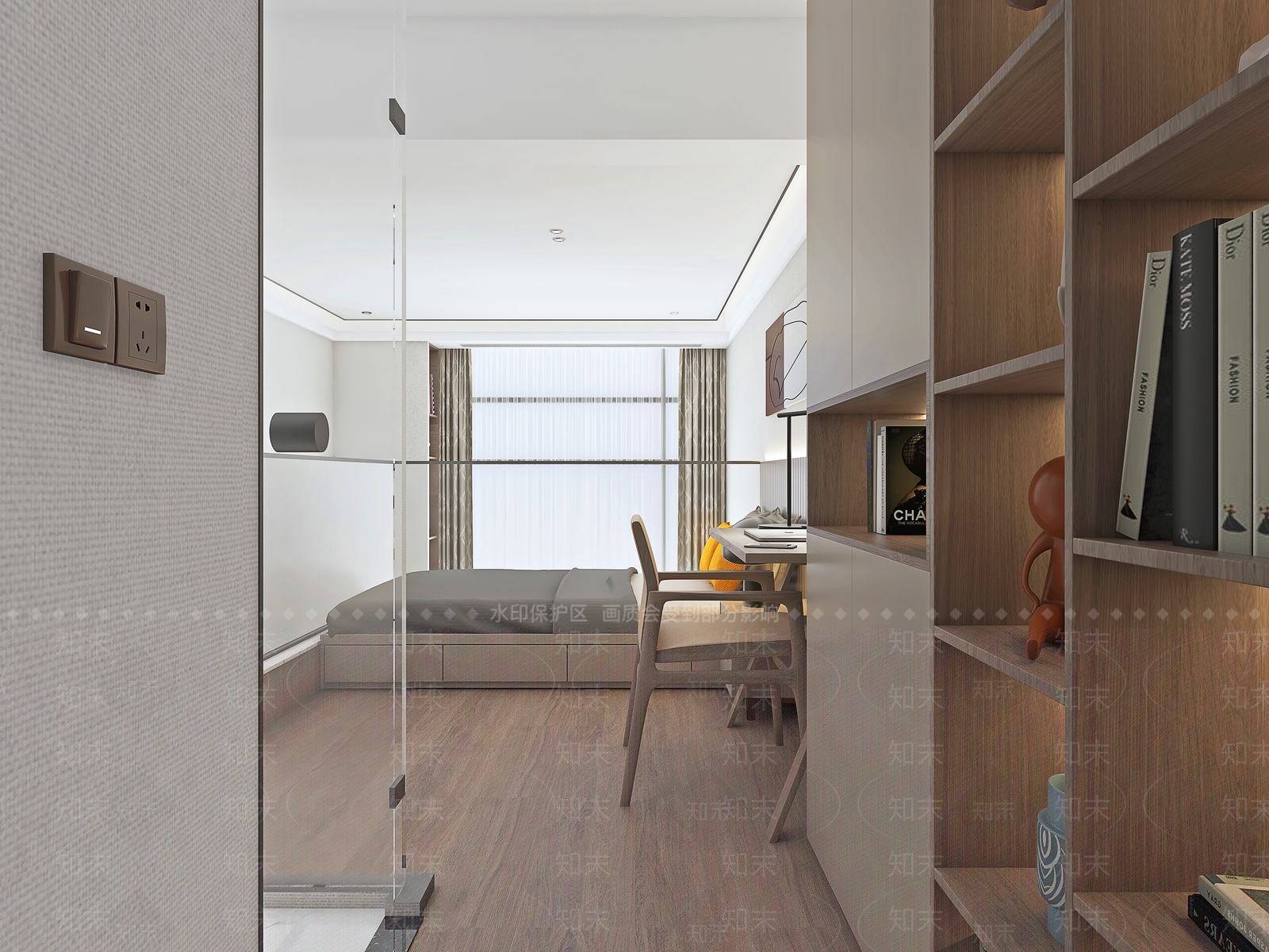 现代公寓3D模型下载【ID:1122775381】