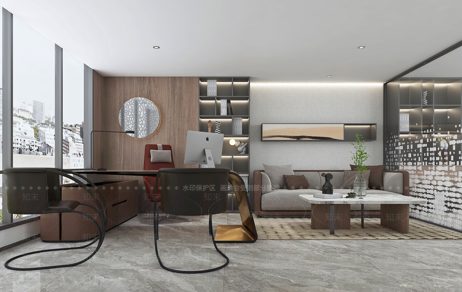 现代公寓3D模型下载【ID:1122775542】
