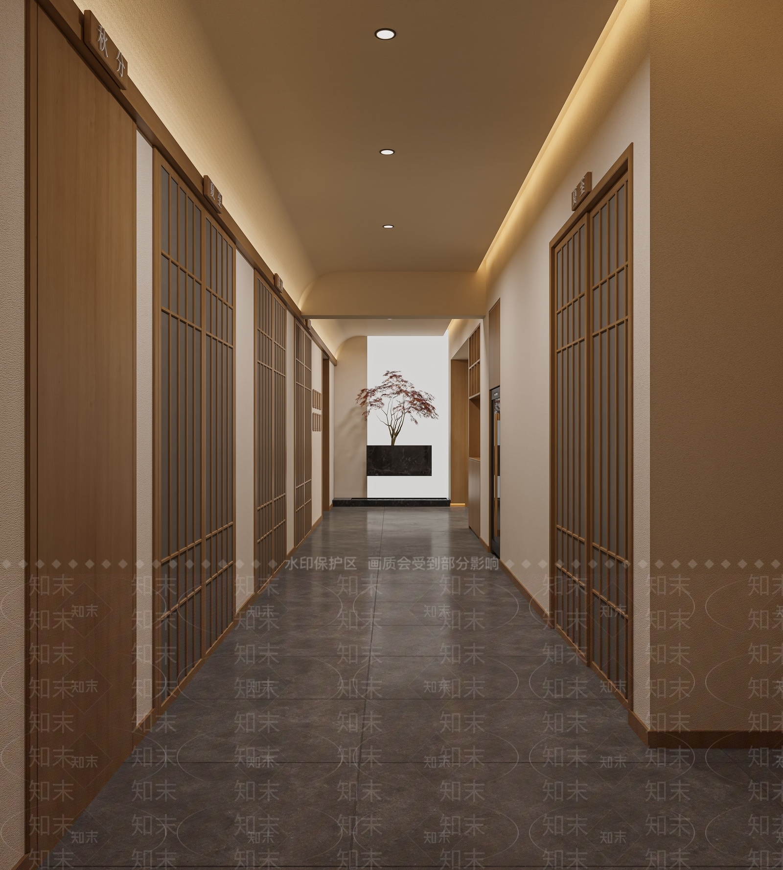 现代养生馆3D模型下载【ID:1122780432】