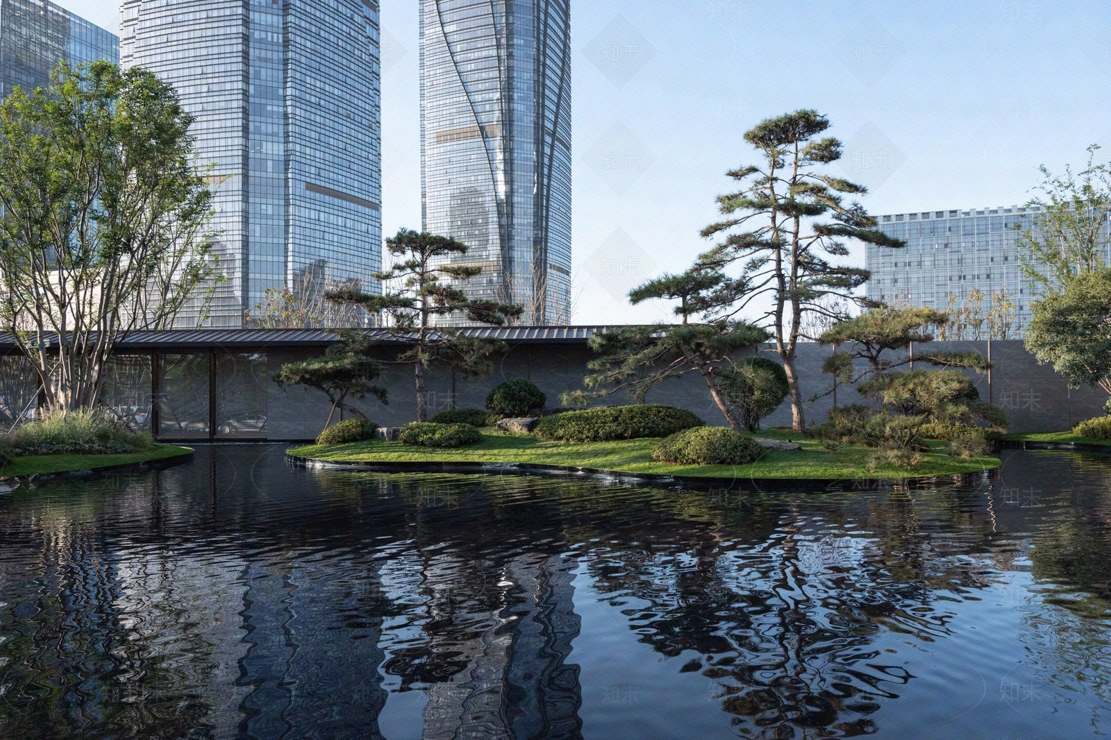 小区外景高清贴图材质