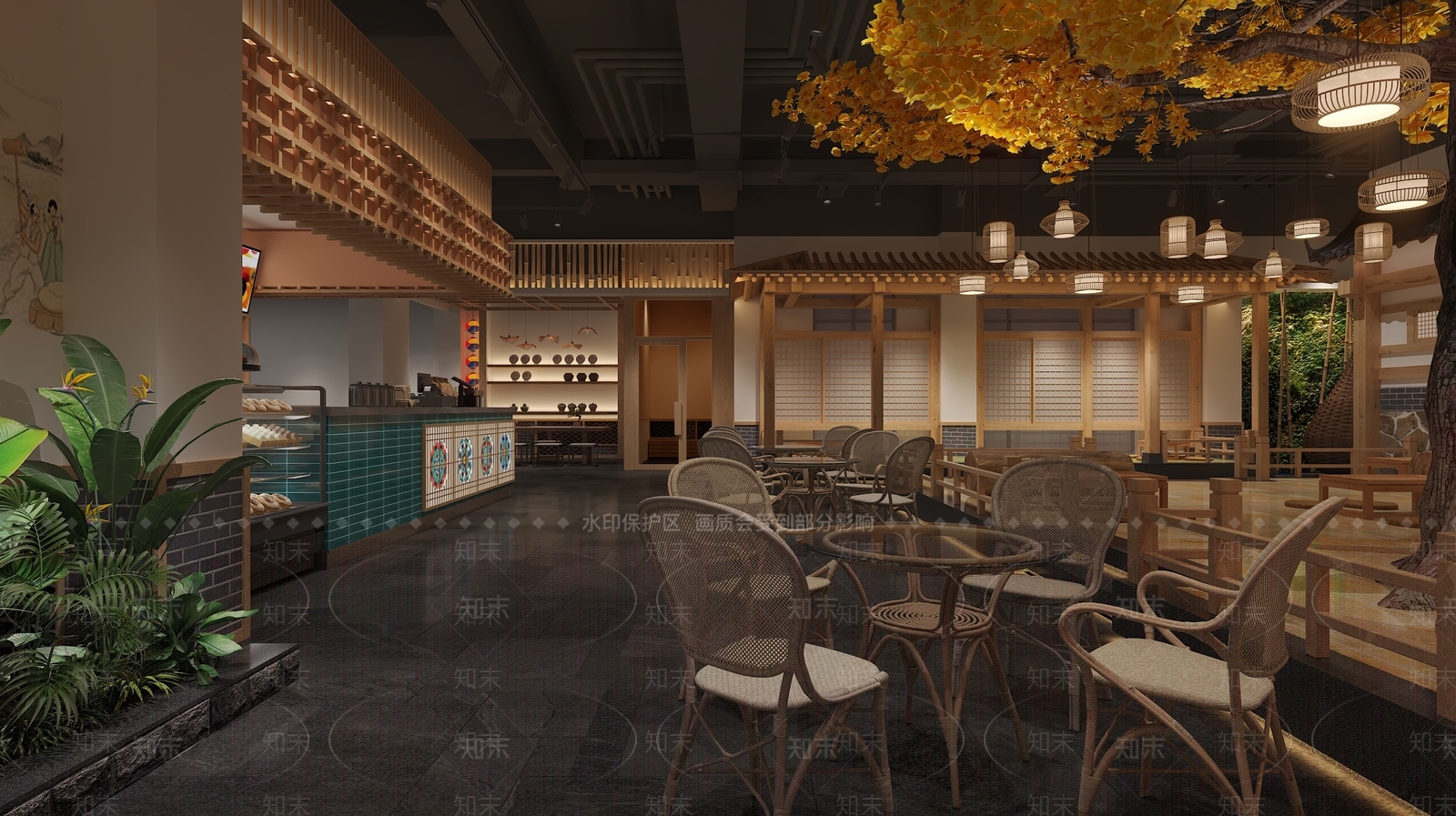 现代洗浴中心3D模型下载【ID:1122814354】