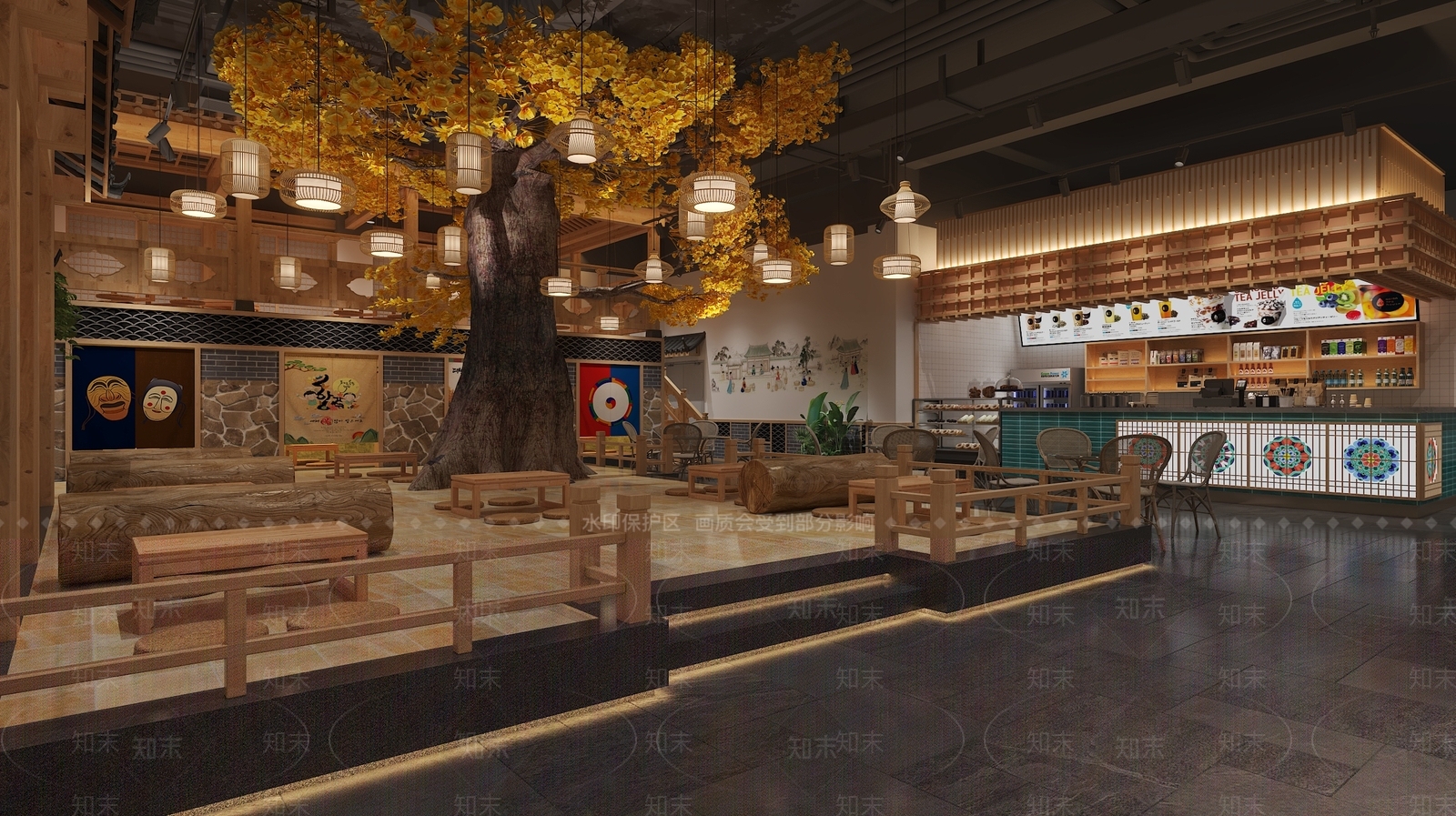 现代洗浴中心3D模型下载【ID:1122814354】