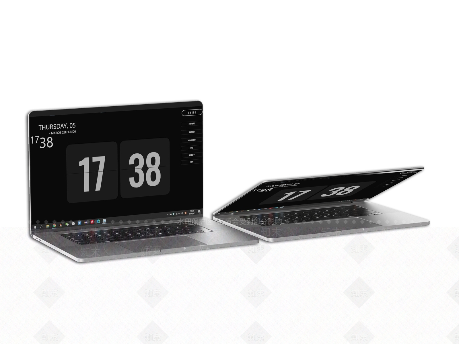 苹果笔记本电脑3D模型下载【ID:1122828993】