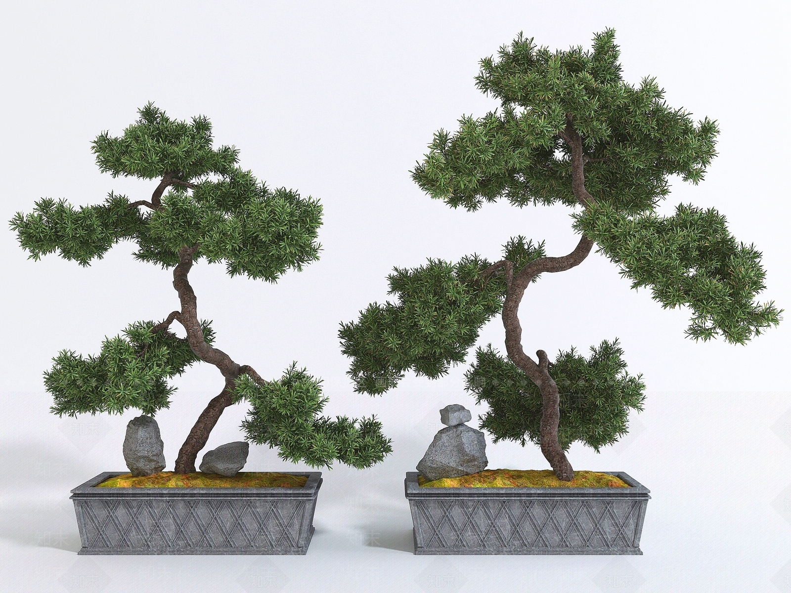 盆景3D模型下载【ID:1122868758】