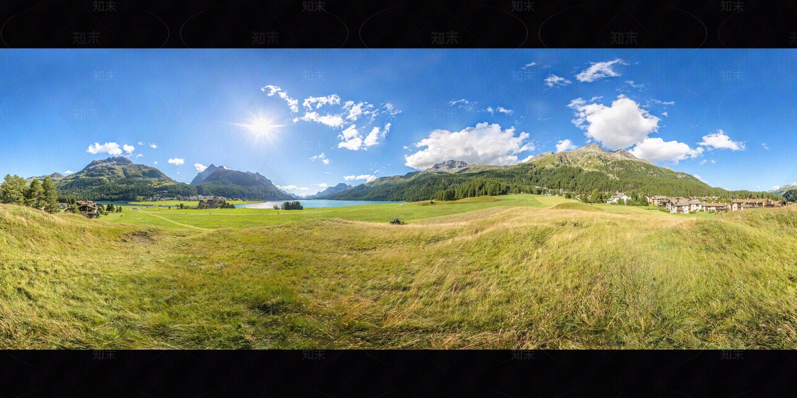 美丽山水蓝天HDR贴图下载【ID:1122960830】