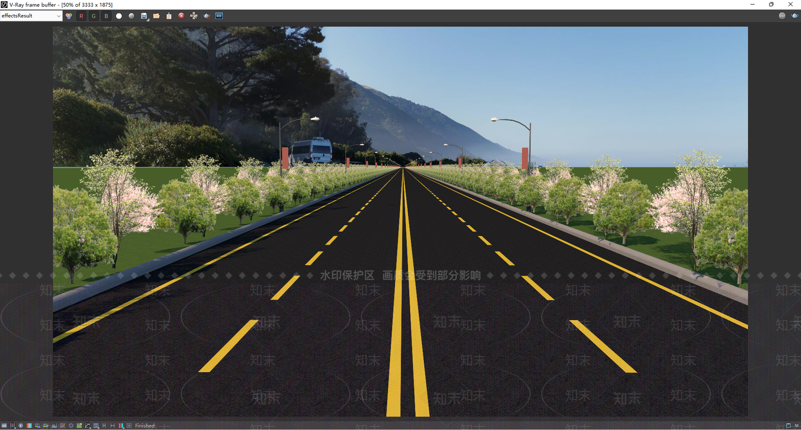 现代道路SU模型下载【ID:1123004339】