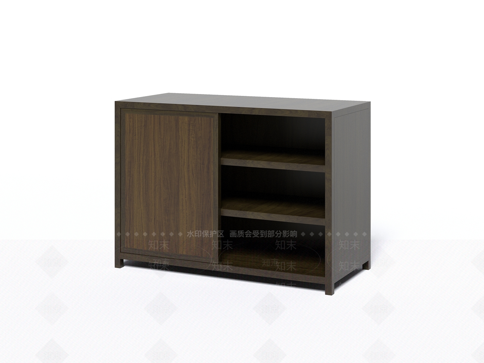 中式鞋柜3D模型下载【ID:1123160578】