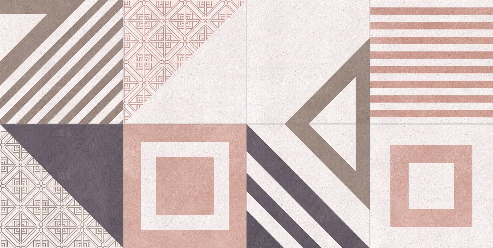 线条形状拼接花砖贴图下载【ID:1123009205】