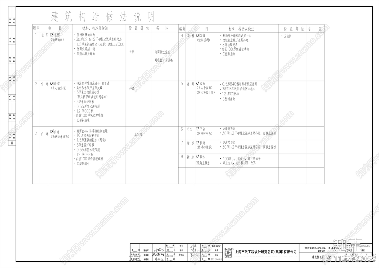 公共厕所详图cad施工图下载【ID:1123023058】