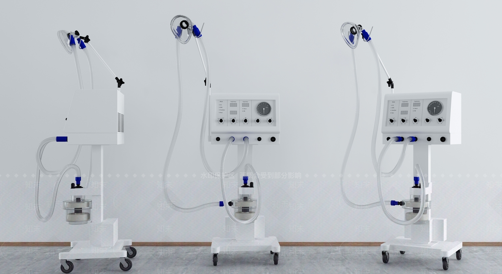 呼吸机设备3D模型下载【ID:1123042079】