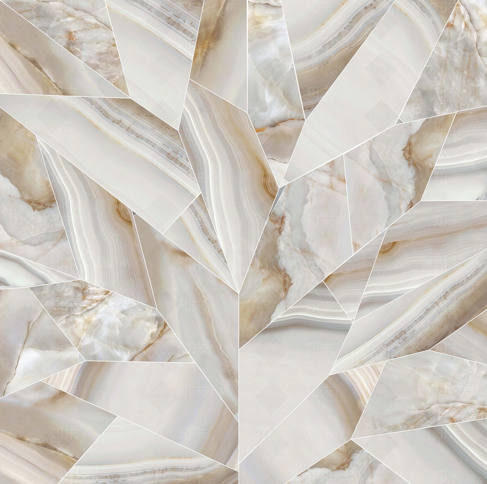 汉白玉石碎拼大理石贴图下载【ID:1123071885】