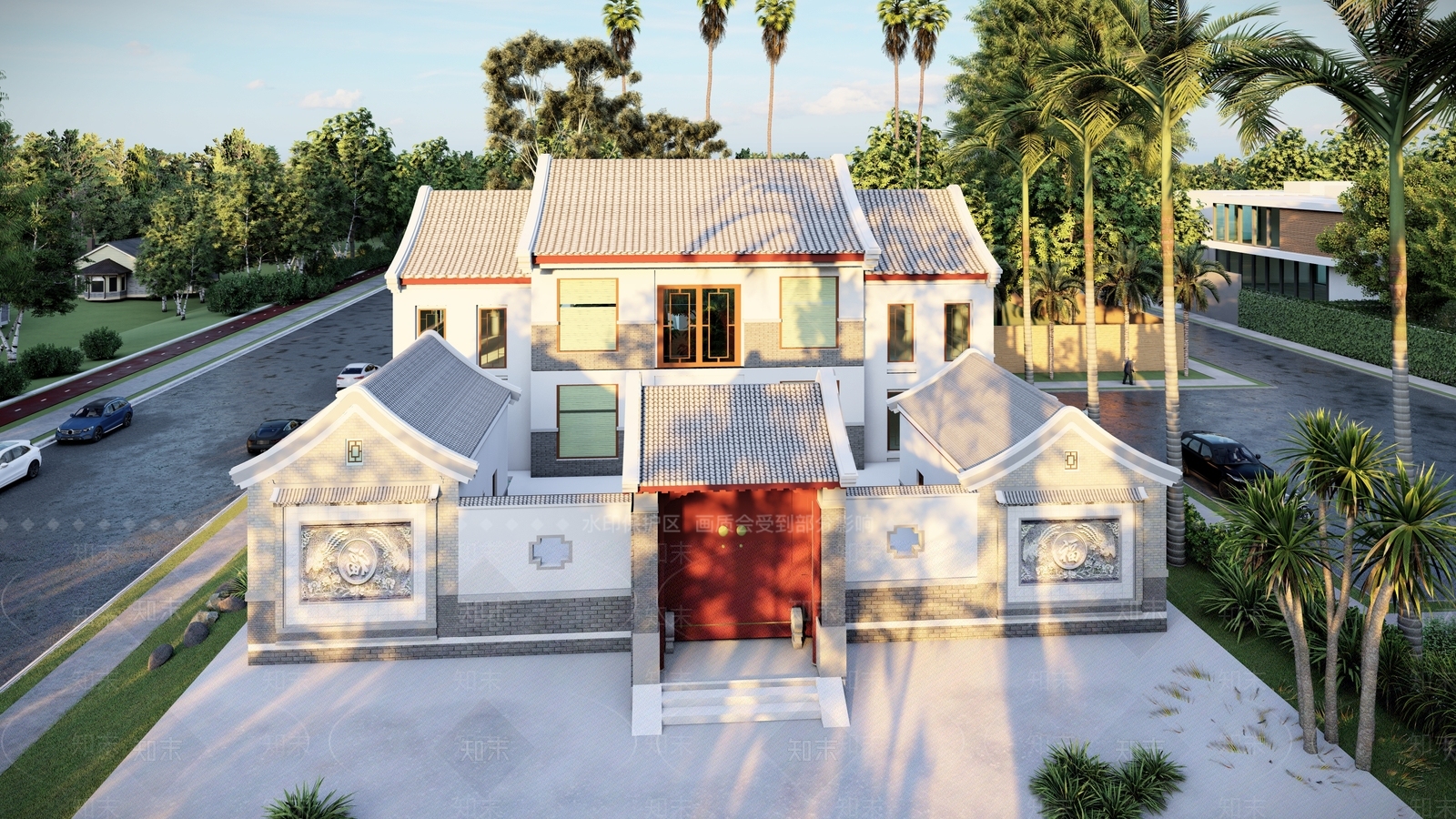 古建筑SU模型下载【ID:1189915506】