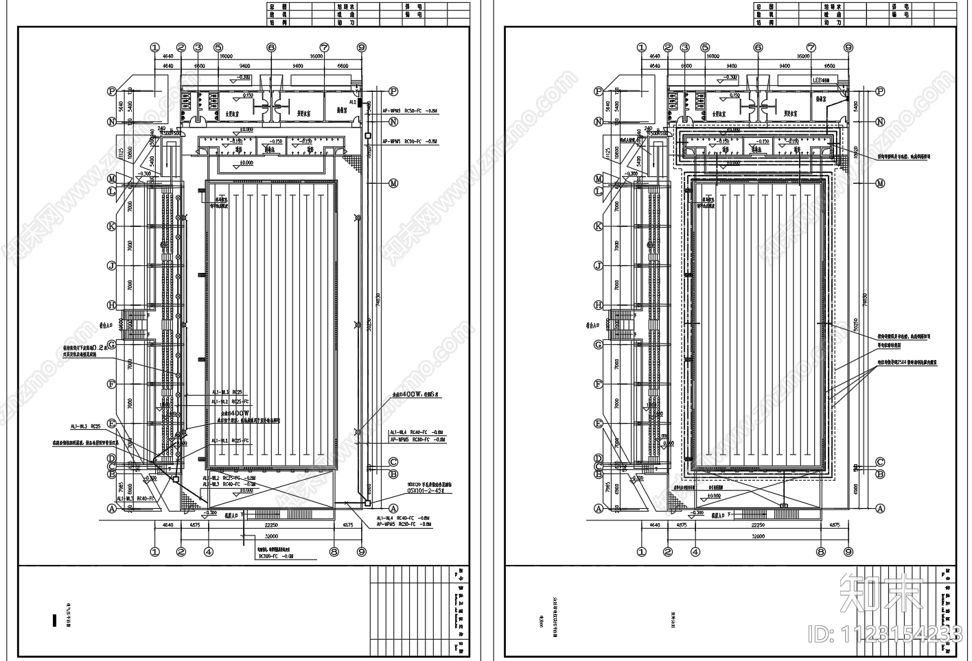 露天游泳池电气CAD图纸地下机房电力平面图施工图下载【ID:1123154233】