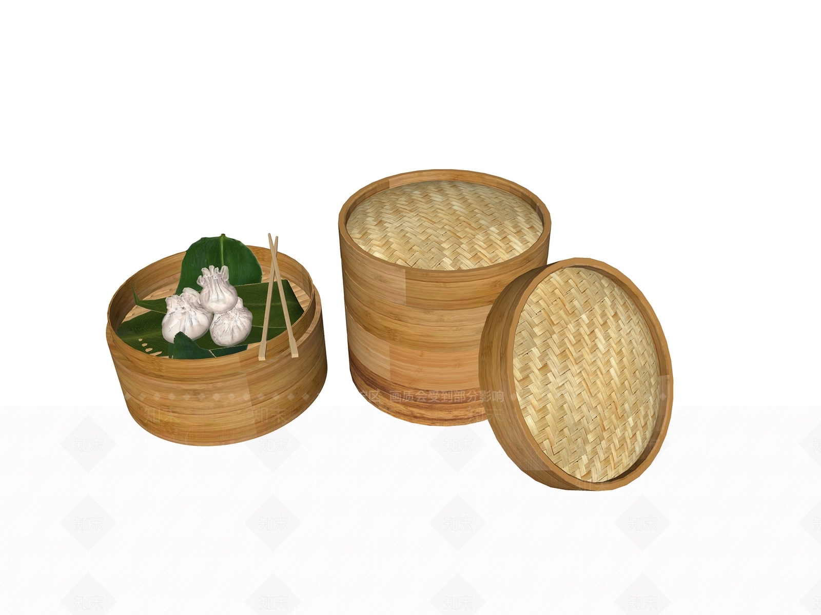 蒸笼SU模型下载【ID:1123166915】