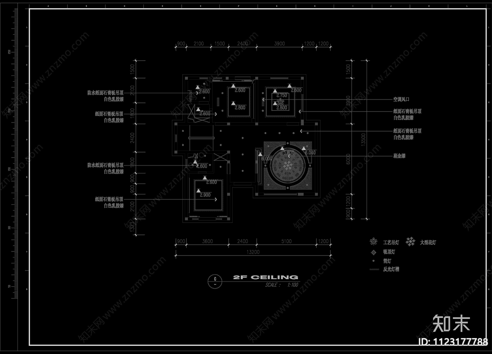 泰州别墅装修图cad施工图下载【ID:1123177788】