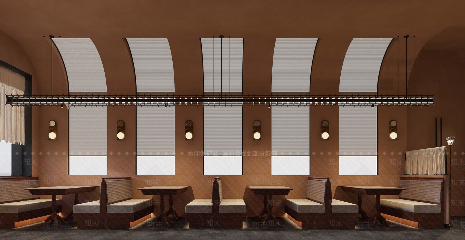 侘寂风火锅店3D模型下载【ID:1123196783】