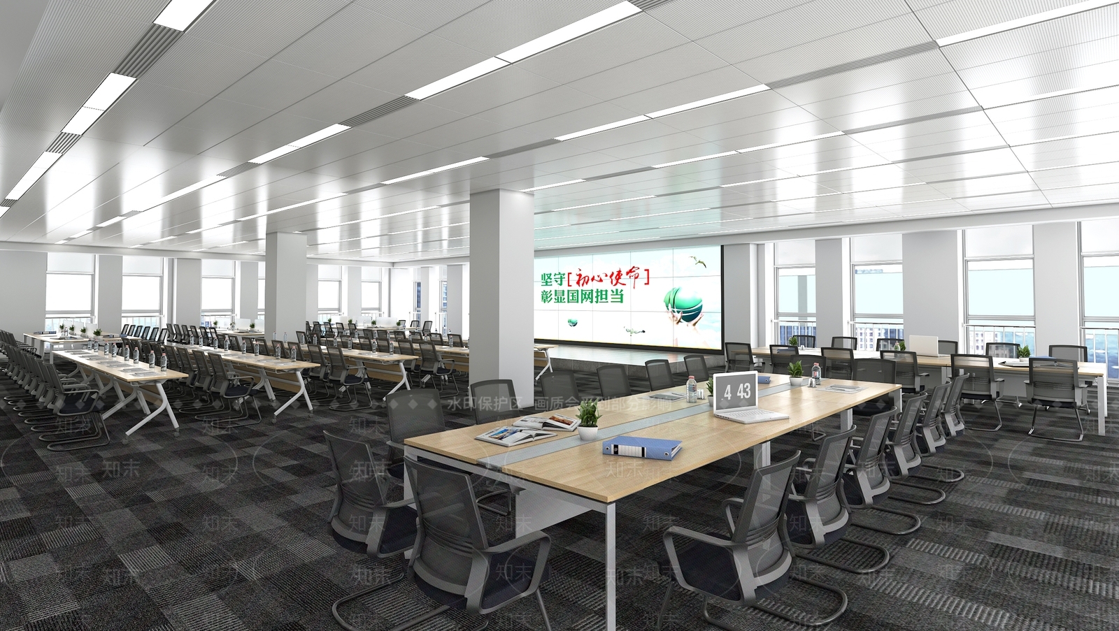 现代大报告厅SU模型下载【ID:1123211817】